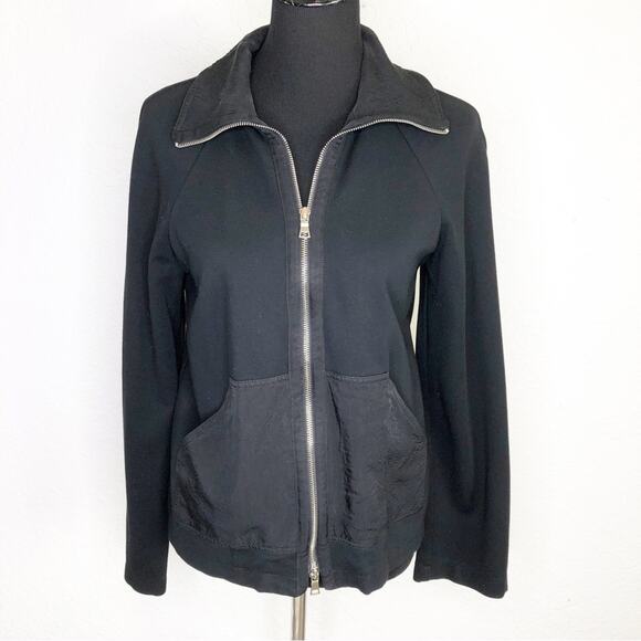 Jana KOS black front and back full zip jacket size Small - Picture 1 of 14